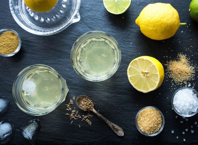 lemon lime cumin water