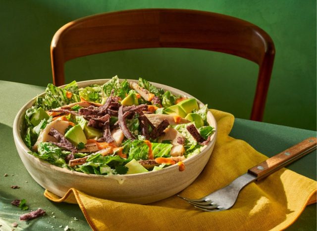 panera Southwest Caesar Salad with Chicken