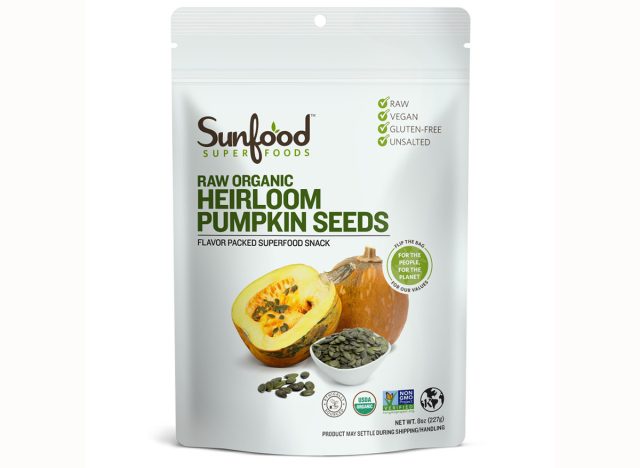  Sunfood Raw Organic Heirloom Pumpkin Seeds 